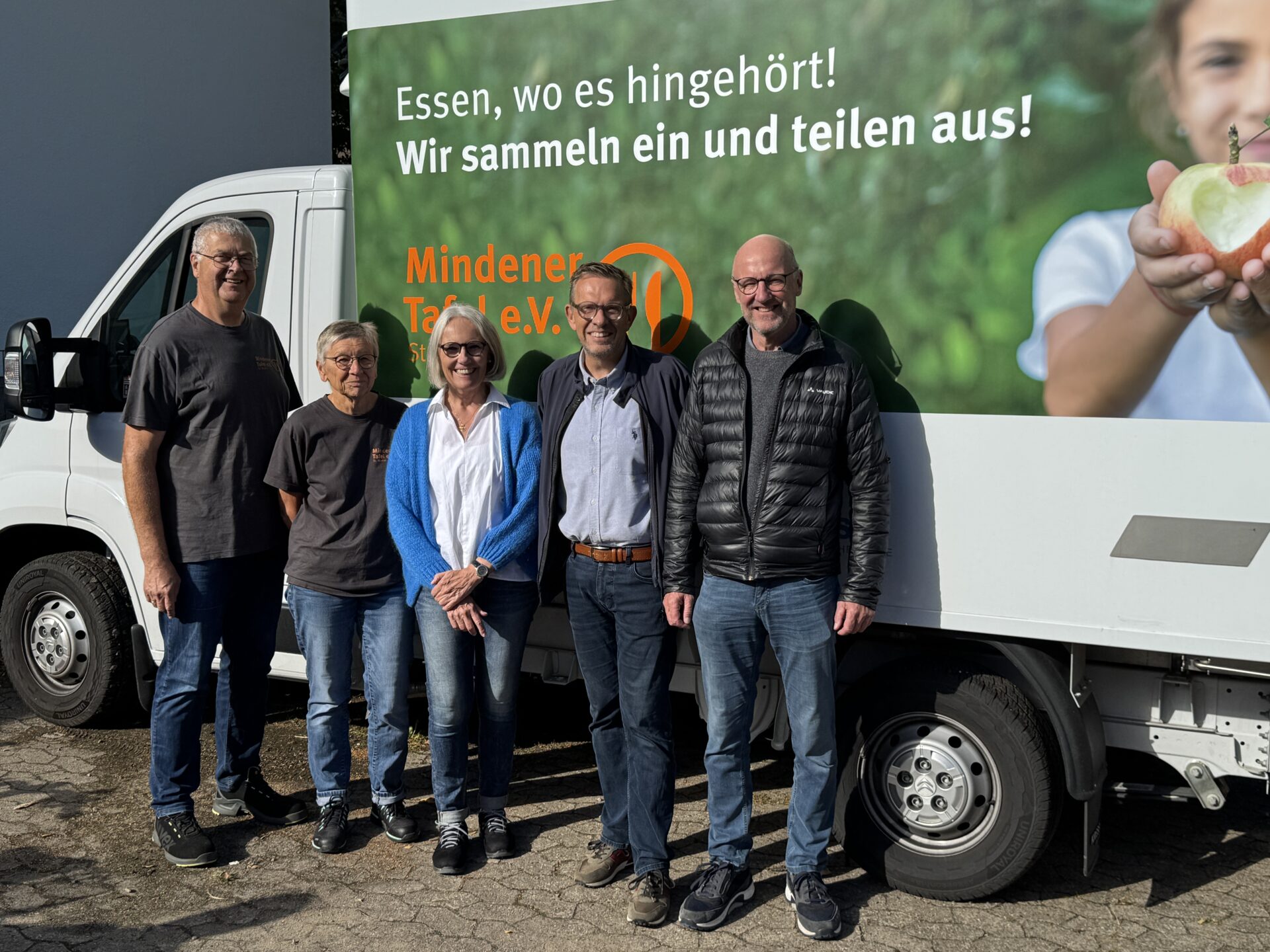 Der neue Vorstand der Mindener Tafel